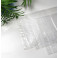 Kuriertaschen mit Logo, 24x32 cm, 51 Mikrometer, transparent